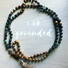 Load image into Gallery viewer, I Am Grounded Mala Necklace