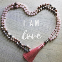 Load image into Gallery viewer, I Am Love Mala Necklace