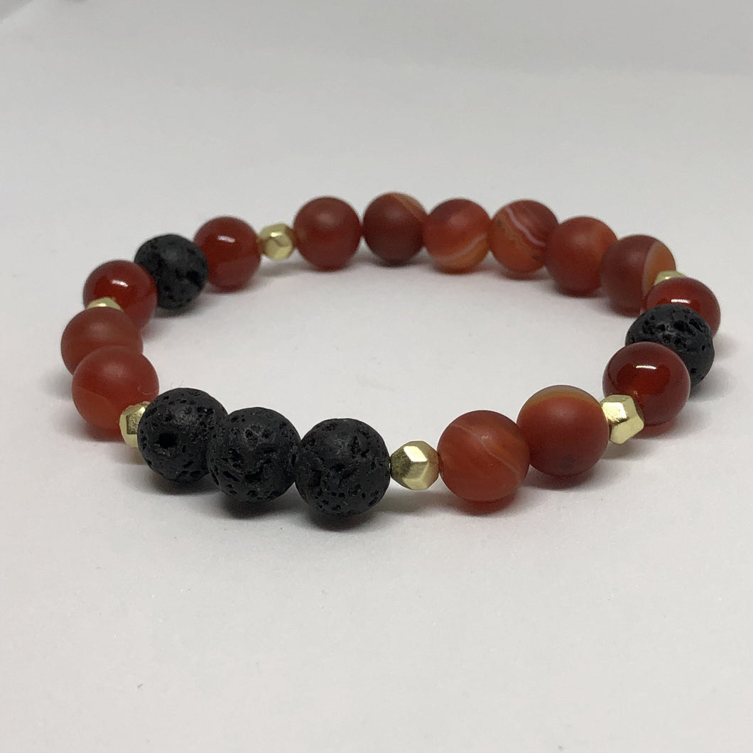 Fire Element Mala Bracelet