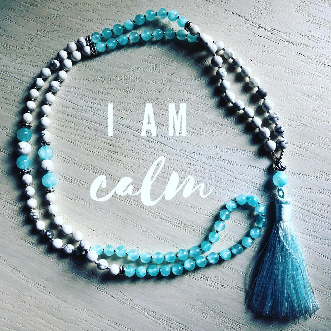 I Am Calm Mala Necklace