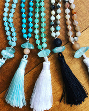 Load image into Gallery viewer, Beach Glass Mala Necklace
